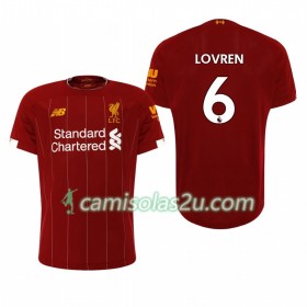 Camisolas de Futebol Liverpool Dejan Lovren 6 Equipamento Principal 2019/20 Manga Curta